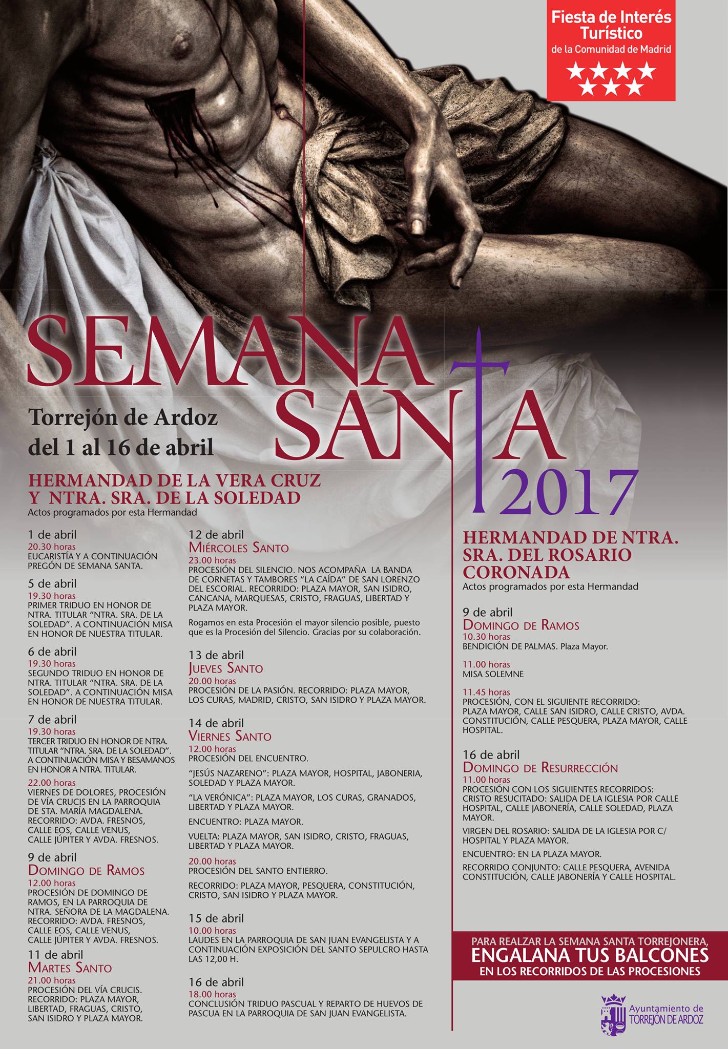 Semana Santa en Torrejón de Ardoz 2017 Torrejón de Ardoz